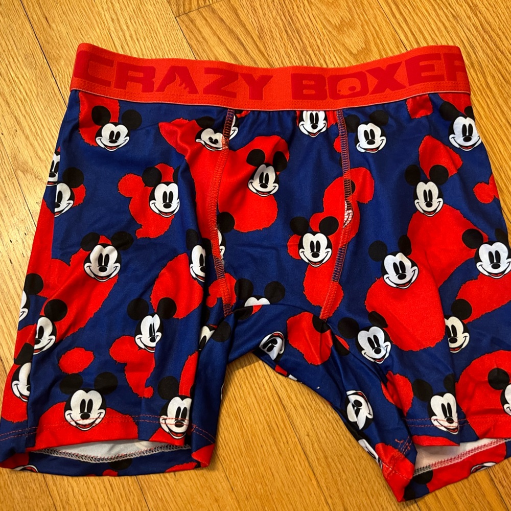 Mickey Mouse crazy boxers underwear